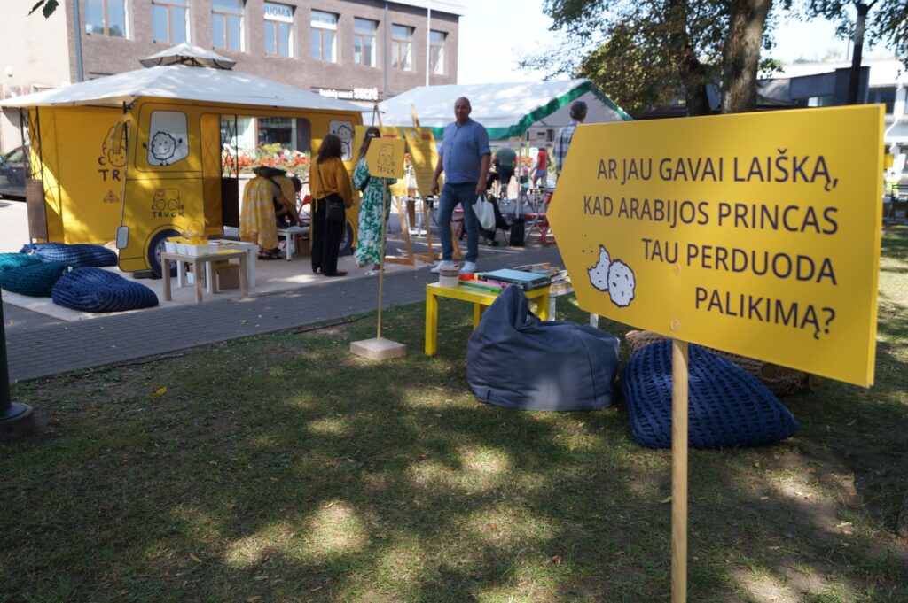 Furgonėlio „Cookie Truck“ kelionė po Panevėžio regioną