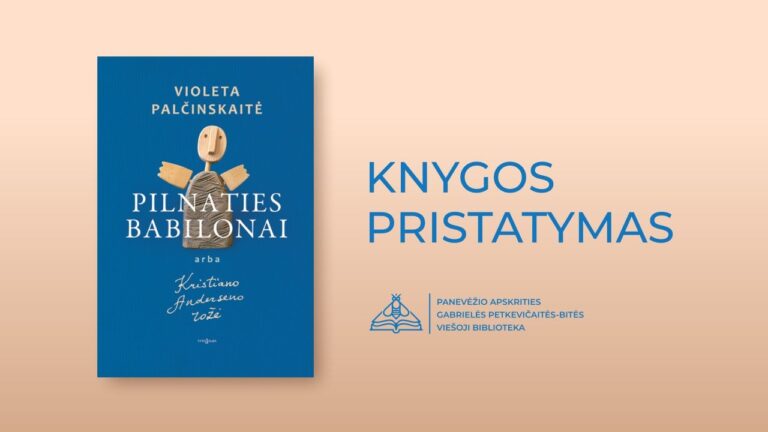 Violetos Palčinskaitės knygos „Pilnaties babilonai“ viršelis ir užrašas knygos pristatymas